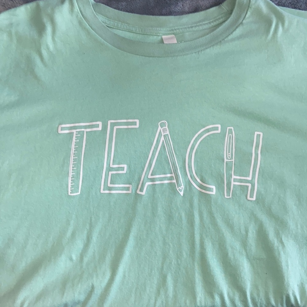 Teach Create Motivate Canvas Tee